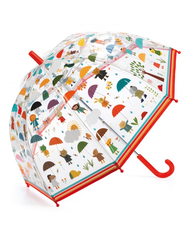Parapluie Sous la pluie design Blanca Gomez Djeco
