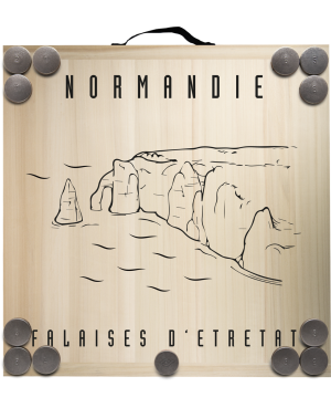 Jeu du palet Kit-Normandie-Falaises d'Etretat