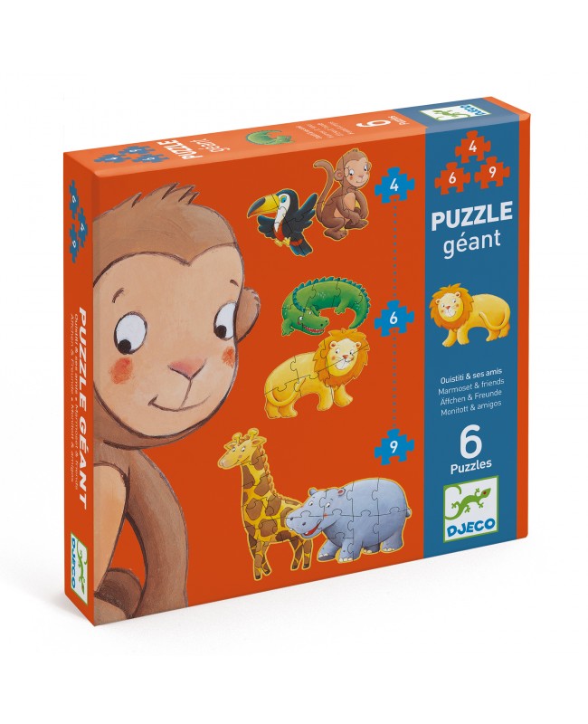 Puzzle-géant-Ouistiti-&-ses-amis-Djeco