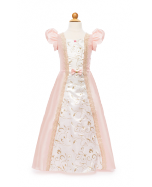 Robe-Parisienne-Rose-et-Blanche-taille-US-5-6-ans-Great-Pretenders