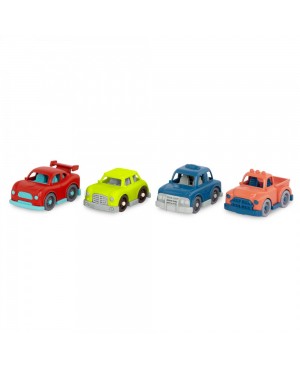 Set de 4 mini véhicules