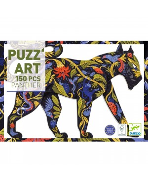 Puzzle Black Panther 150 pièces-Djeco