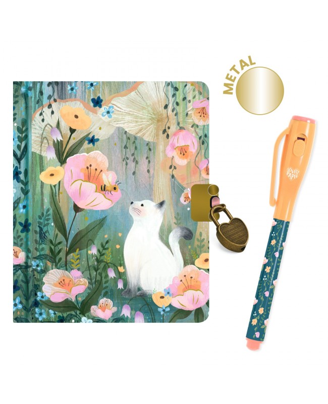 Petit carnet secret Kendra-Djeco