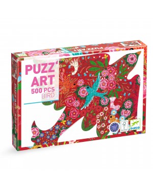 Puzzle Bird 500 pièces-Djeco
