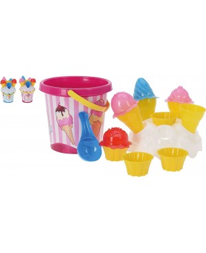 Seau Plage Glaces 17 cm