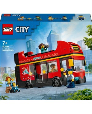 LEGO 60407 - Le bus rouge à...