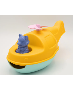 L'HÉLICOPTÈRE BATEAU PASTEL...