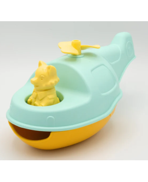 L'HÉLICOPTÈRE BATEAU PASTEL...