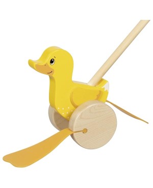 Animal à pousser canard Ellie