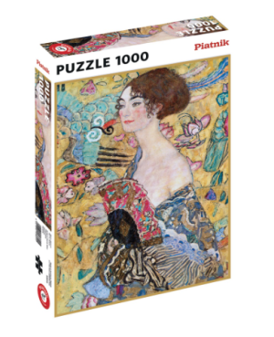 KLIMT - DAME A L'EVENTAIL