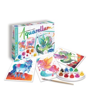 Aquarellum Licornes & Pégases