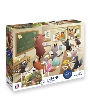 Puzzle 2 x 24 pièces - Vive...