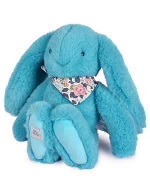 Peluche lapin Turquoise -...