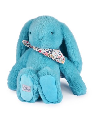 Peluche lapin Turquoise -...