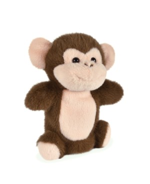 Marionnette Singe marron -...