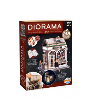 Diorama librairie