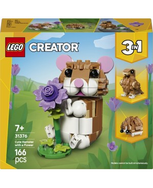 LEGO HAMSTER ET LA FLEUR...