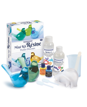 Mini Kit Résine Petits Oiseaux