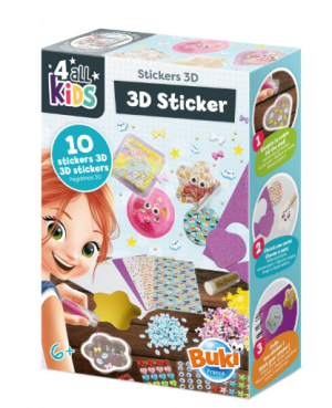 Stickers 3D - Kawaii