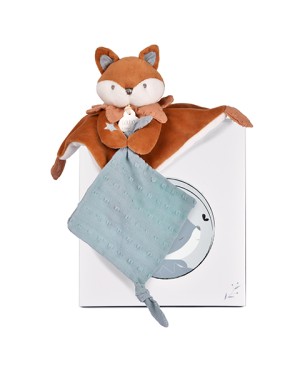 Doudou plat Renard Timo...