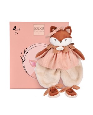 Doudou plat renard Mina -...