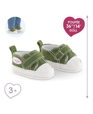Baskets Kaki pour poupée ma...