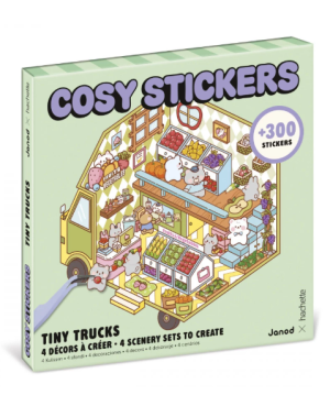 COSY STICKERS - TINY TRUCKS