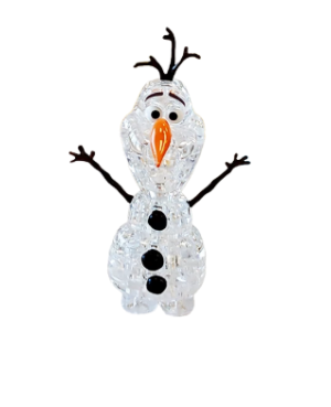 Crystal Gallery Disney Olaf (39 pièces)