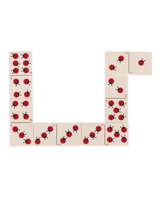 jeu de dominos Coccinelles