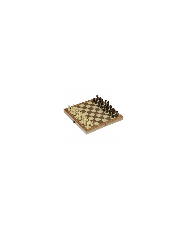 jeu-d'échecs-dans-une-boite-en-bois-pliable-Goki