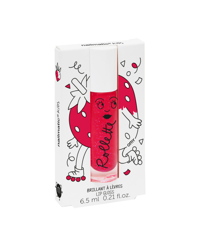 Brillant à lèvres - Rollette fraise Nailmatic