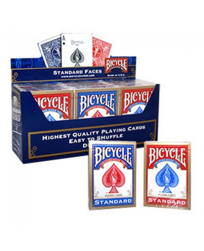 Carte bicycle standard bleu ou rouge