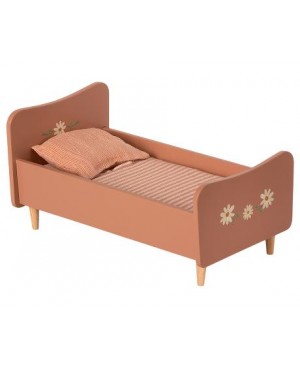 Wooden bed,Mini-Rose LIT EN BOIS, MINI - ROSE Maileg