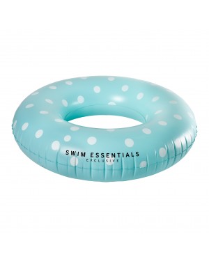 Bouée bleue à pois blancs 90 cm Swim Essentials